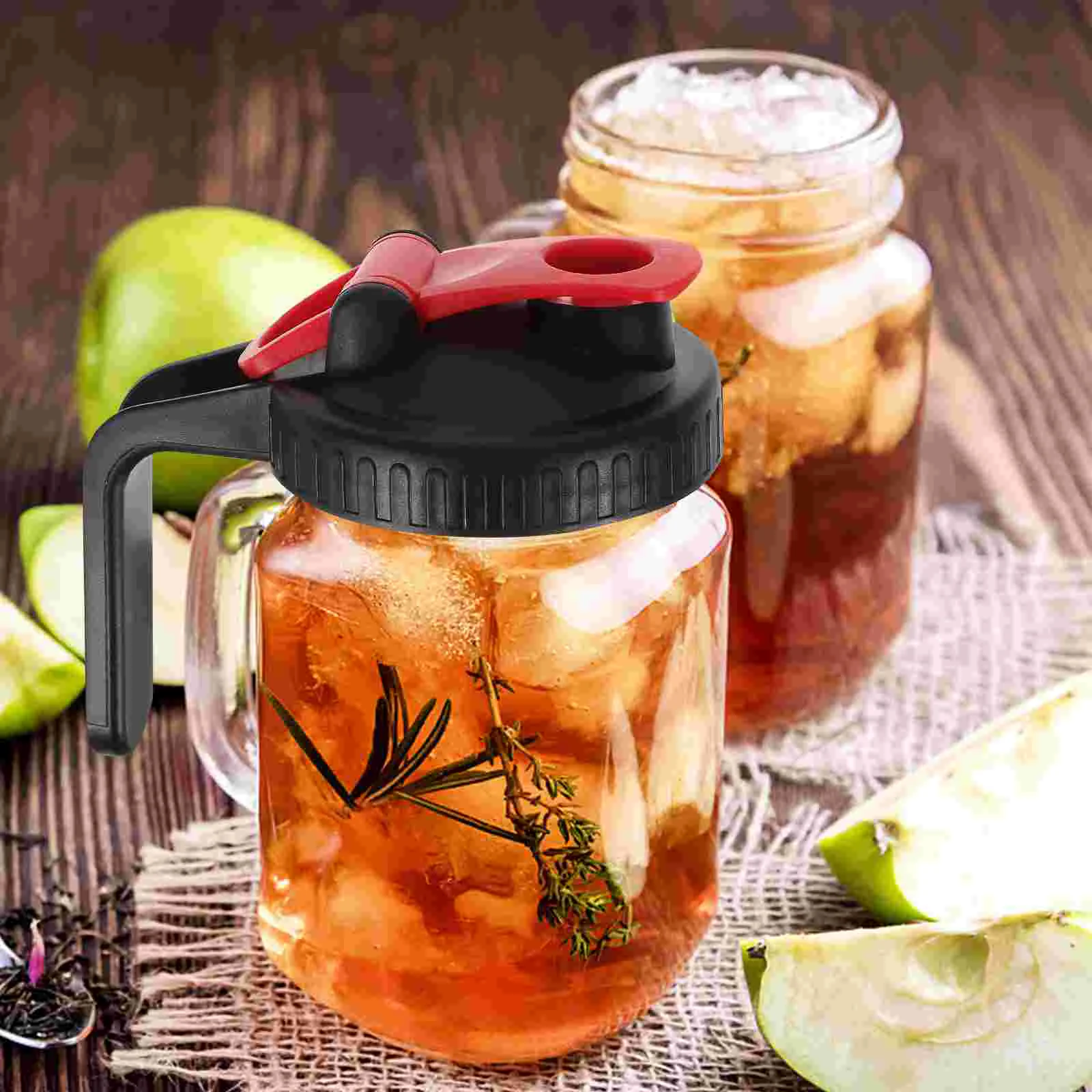 

2 Pcs Storage Caps Canning Jars Storage Lids Canning Jar Mason Jar Lids Wide Mouth Storage Canning Jars Lid