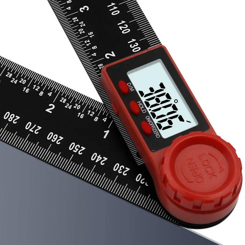 

200mm Digital Instrument Angle Inclinometer Angle Digital Scale Electronic Goniometer Protractor Angle Detector