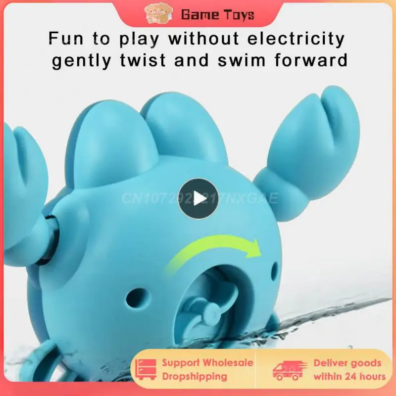 

Baby Bath Toy Bathing Submarine Crab Toy Bathroom Sprinkling Shower Swimming Water Baby Toys For Children Toys For Kids