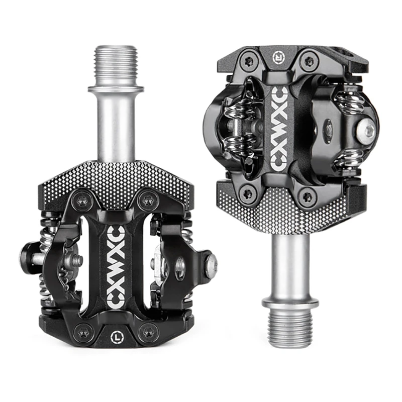 

CXWXC Bicycle SPD Self Locking Pedals Cycling Clipless Pedals Sealed Bearing Lock Pedal for MTB Road Bike