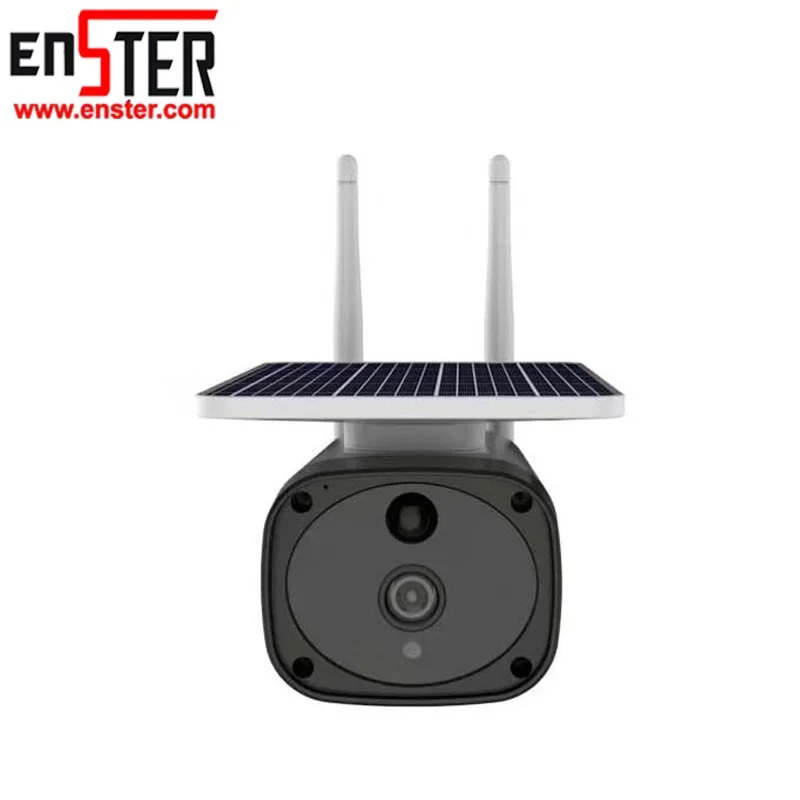 ENSTER 1080P HD Ночное видение Обнаружение движения Солнечная батарея Безопасность PIR