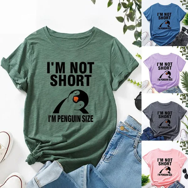 

Футболка женская с коротким рукавом и круглым вырезом, y2k