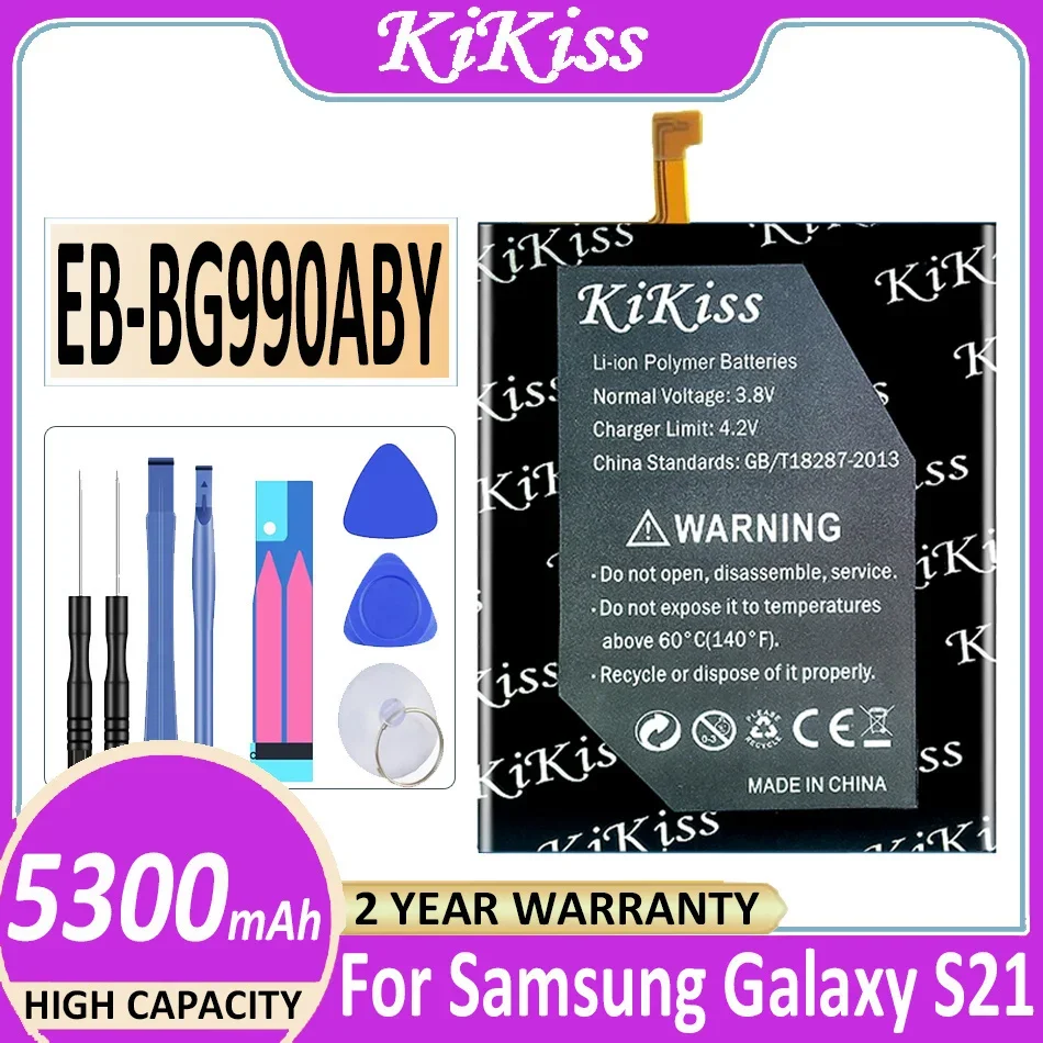 Аккумулятор EB-BG990ABY 5300 мАч для Samsung Galaxy S21 FE 5G SM-G990 Bateria
