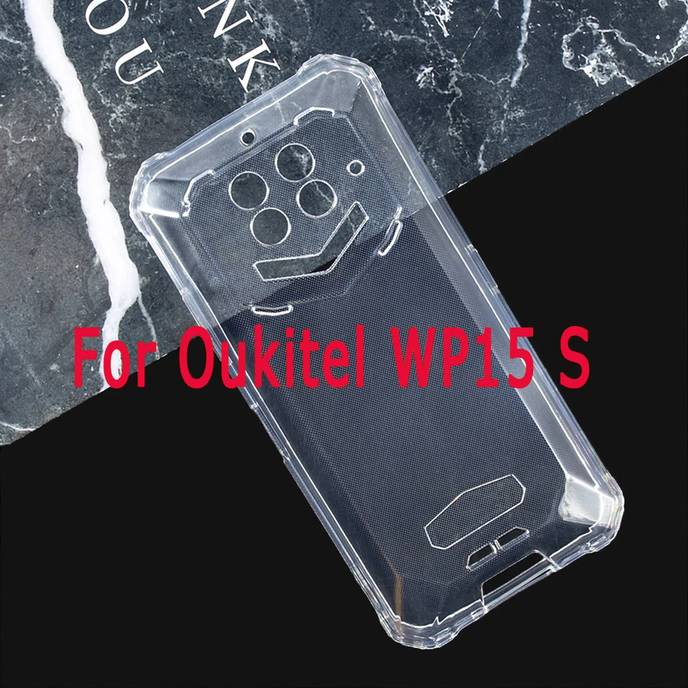 

Защитный чехол с тонким отверстием для камеры телефона Oukitel WP15S, силиконовая задняя крышка для Oukitel WP15 S WP 15 S, мягкий чехол