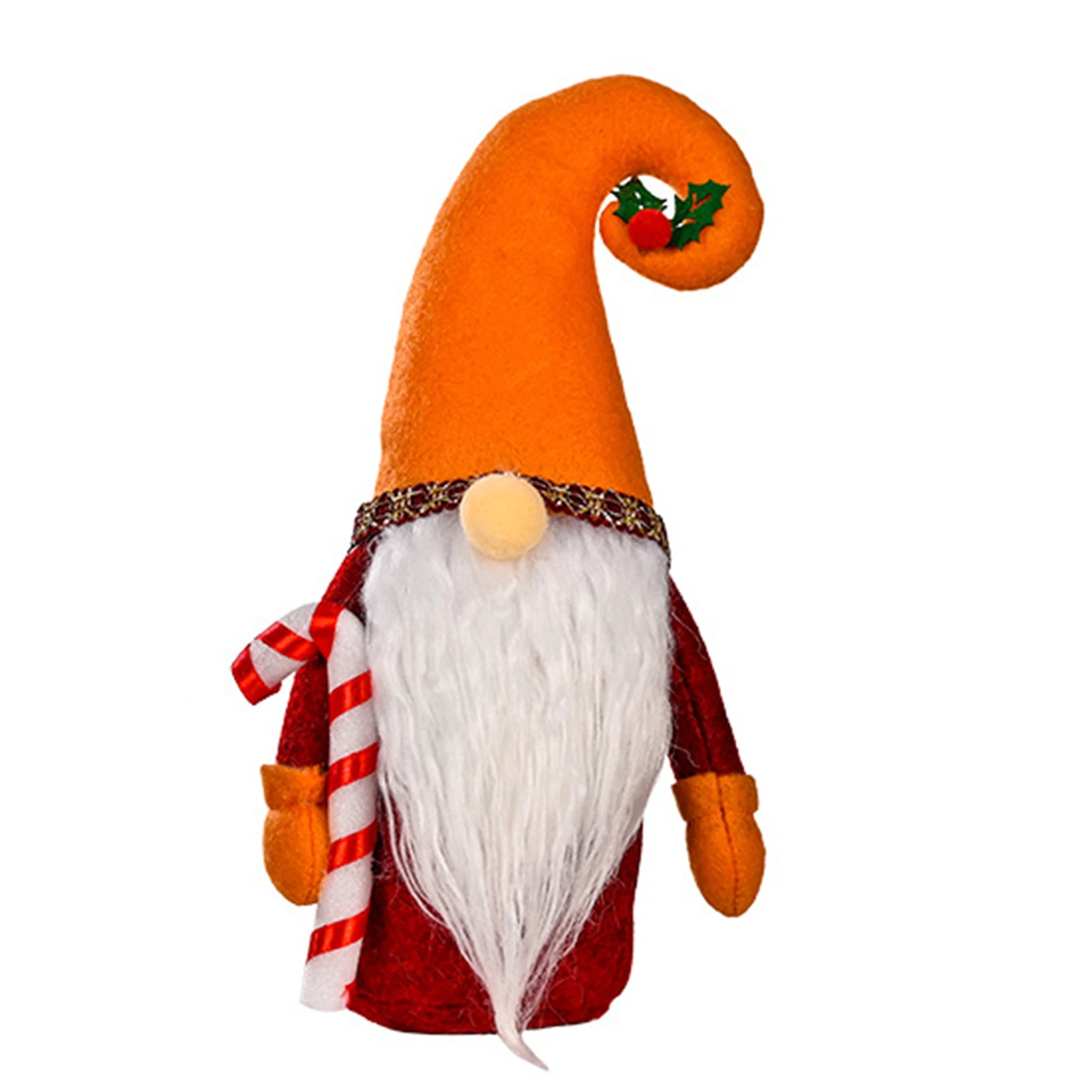 

Christmas Faceless Swedish Tomte Free Standing Doll Ornament for Indoor & Outdoor Decor gass