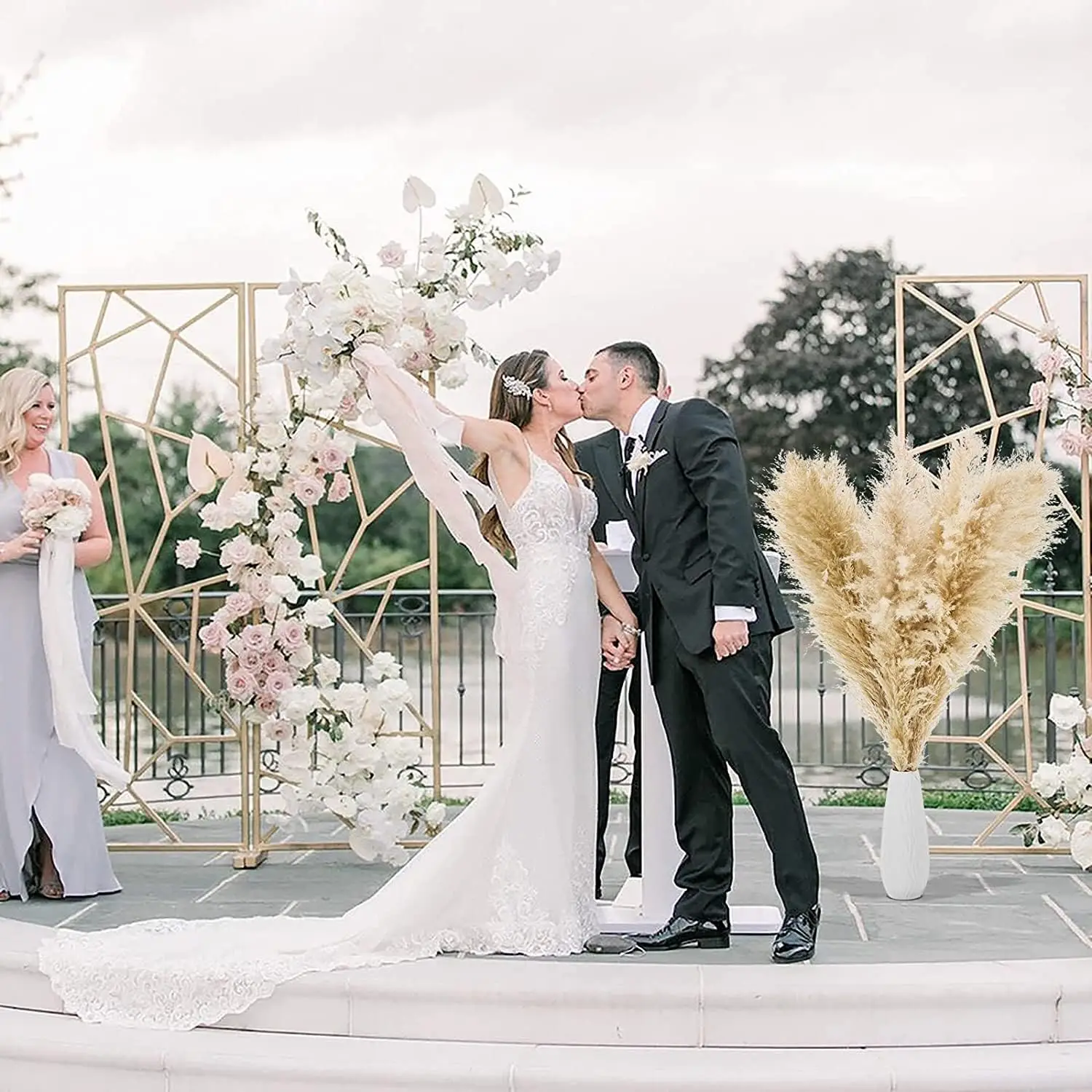 Рисунок 4 - Натуральная пампасная трава 120 см букет цветов