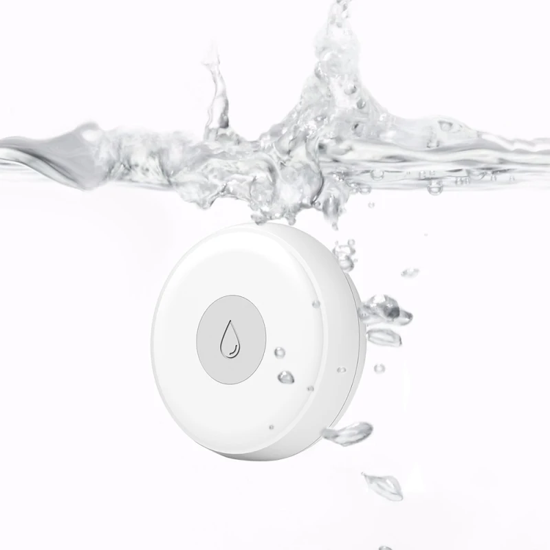 

Беспроводной детектор утечки воды ZigBee, датчик для обнаружения протечек, с оповещением об обнаружении резервуара для воды, с дистанционным управлением через приложение