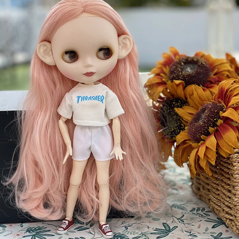 Кукла Neo Blyth на заказ NBL с блестящим лицом шарнирные куклы OB24 1/6 для девочек подарок