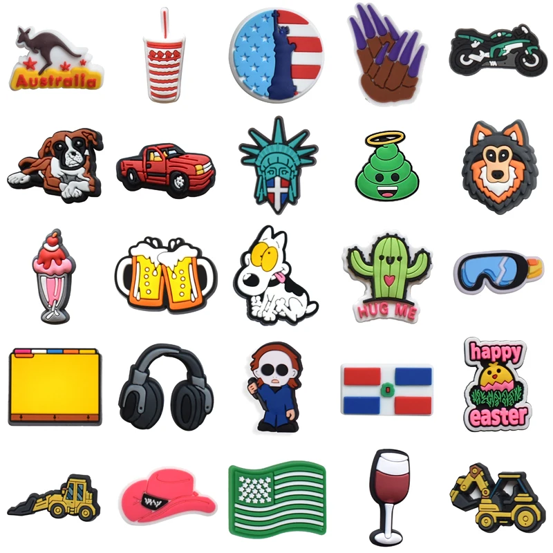 

Boy Shoes Accessories Shoe Charms Gifts Para Pins Decorations for Croc Kids Packs Girl Men Set Jeans Wholesale Bulk Women Charm