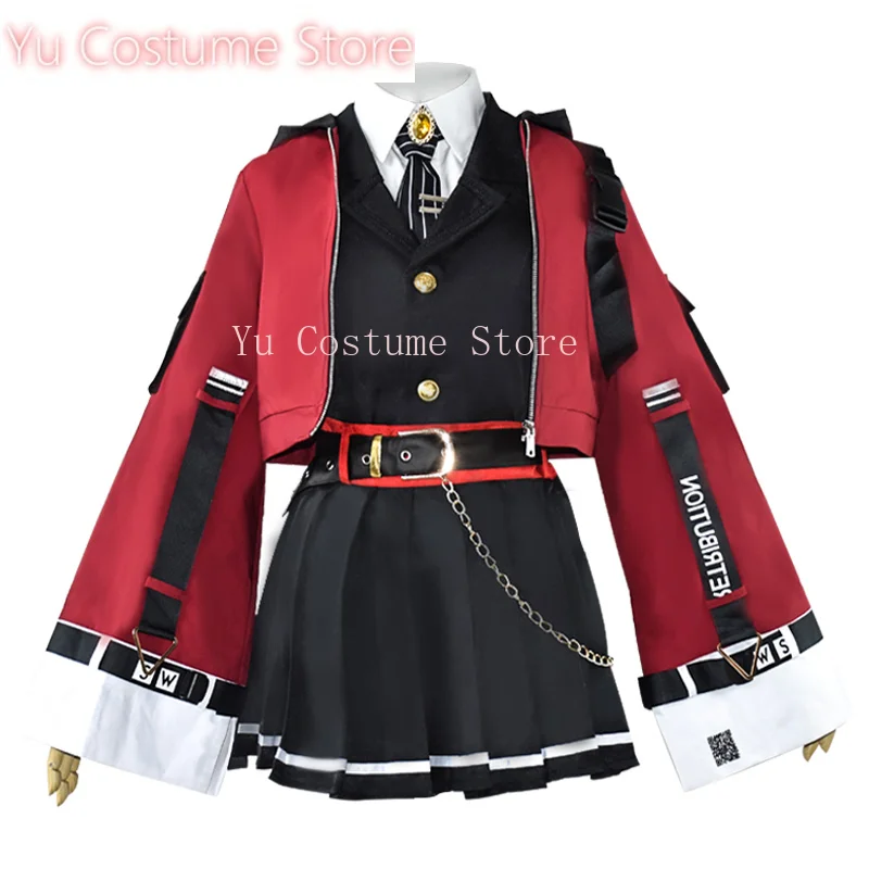 Yu Arknights Skyfire Косплей Костюм Cos Game Аниме Вечеринка Униформа Хэллоуин Игра Ролевая