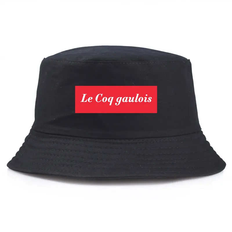 

Letter Le Coq Gaulois Printed Bucket Hat Unisex Summer Spring Casual Bob Fisherman Cap Man Woman Outdoor Sports Panama Hat