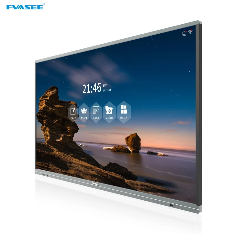 

75 Inch 4K UHD Smart Touch Screen ligent Interactive Displey Meeting Board