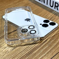 shockproof armor transparent case for iphone 13 12 pro max iphone13 iphone12 13pro clear hard cover anti shock lens protector a