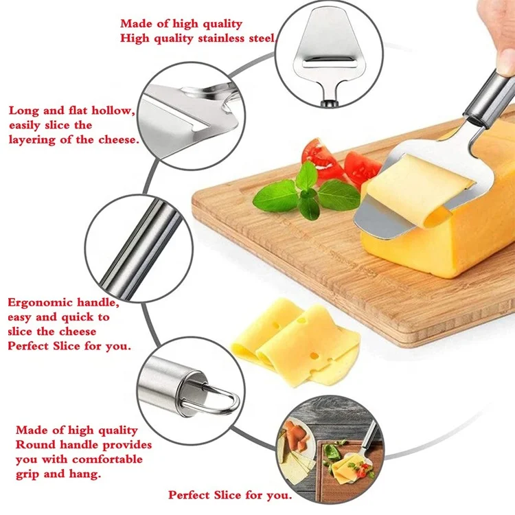 Хит продаж креативная слайсер для сыра из нержавеющей стали не прилипающий