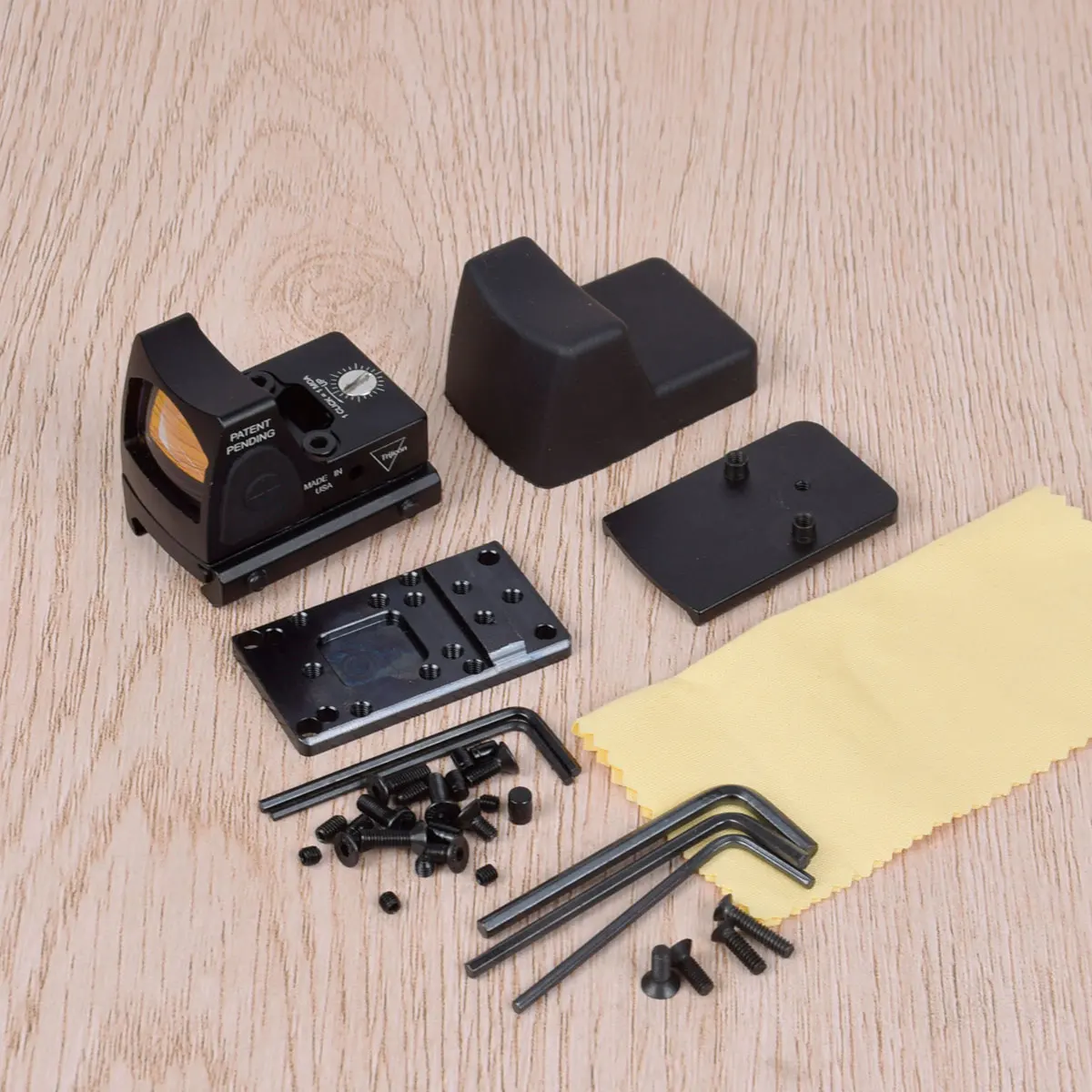 

Mini RMR Red Dot Sight Collimator Rifle Reflex Sight Scope For Airsoft Hunting Rifle Fit Universal Glock with 1913 Mount