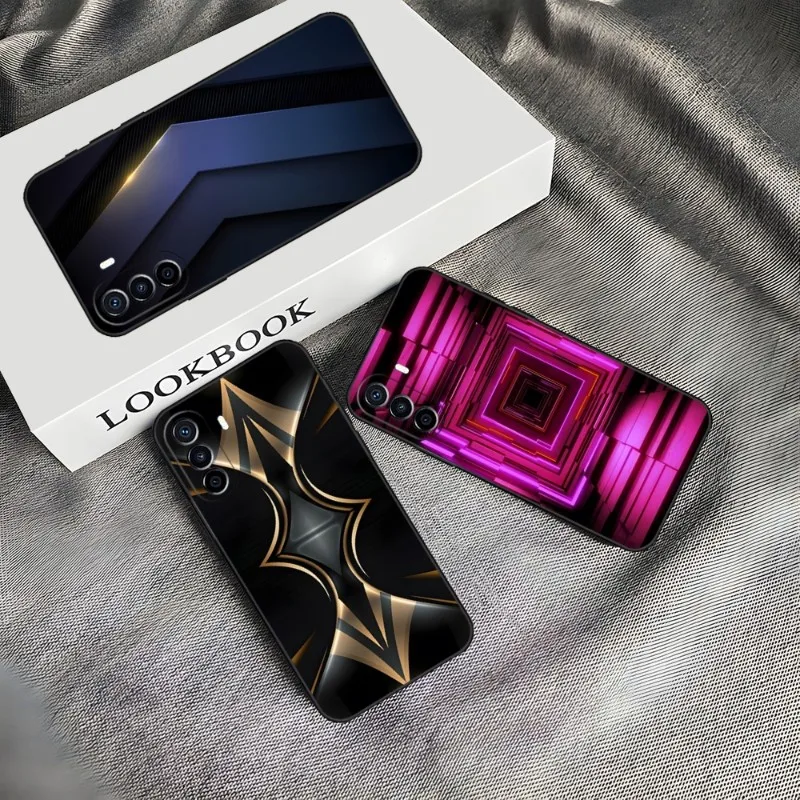 

Чехол для телефона с черными светлыми темными фигурами для Huawei Mate 40 20 30 10 8 9 S 20X 5G 40E Plus Pro Nova 7i 7 Pro SE, дизайнерский чехол