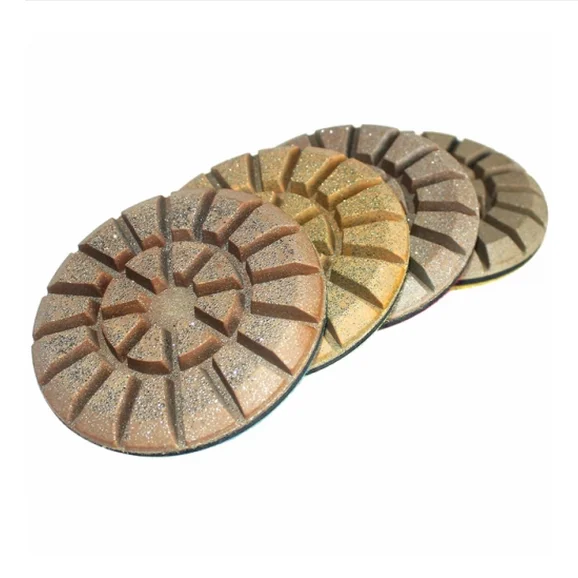 

RAIZI 3 inch TCD ceramic concrete diamond polishing pads floor sanding pad