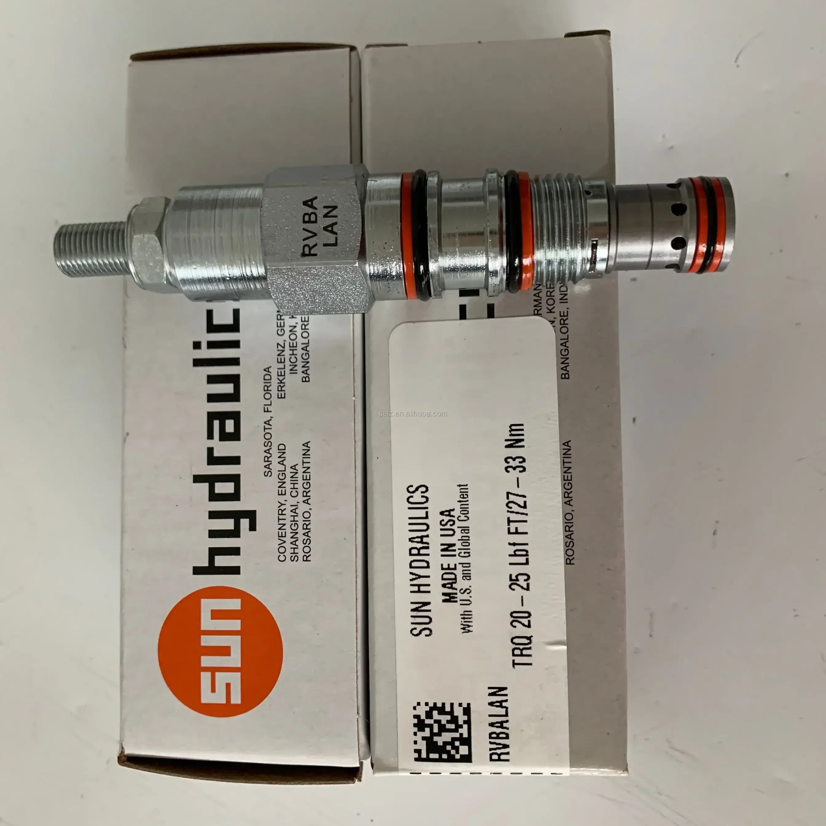 RVBALAN RVBA-LAN RVBA LAN SUN HYDRAULICS ORIGIN подлинный Ventable сбалансированный поршневой