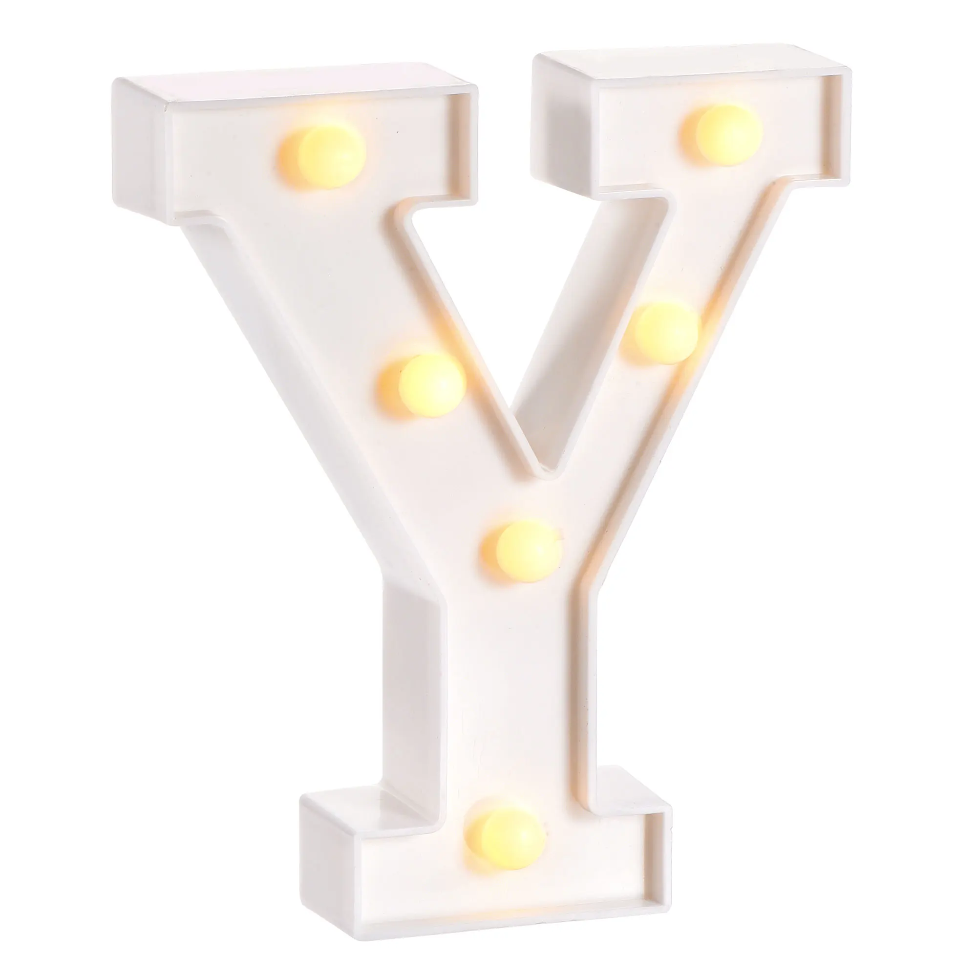 

Uxcell светодиодный надпись светильник s с питанием от аккумулятора для ночной лампы, для свадебной вечеринки, дня рождения (белый, буква Y)