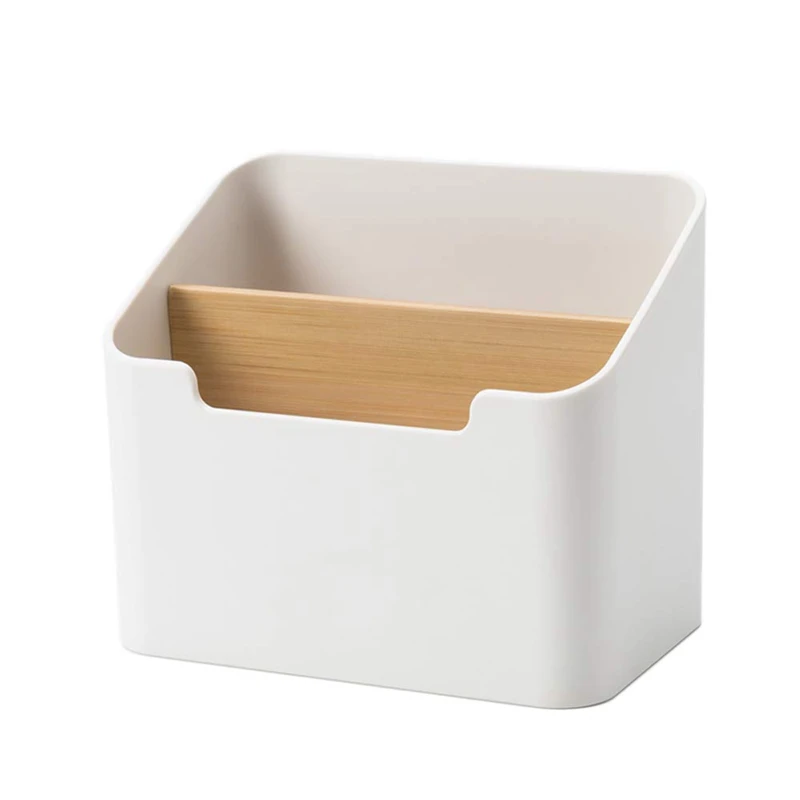 

Remote Control Holder Desk Storage Organizer Box Container For Desk, Office Supplies, Home