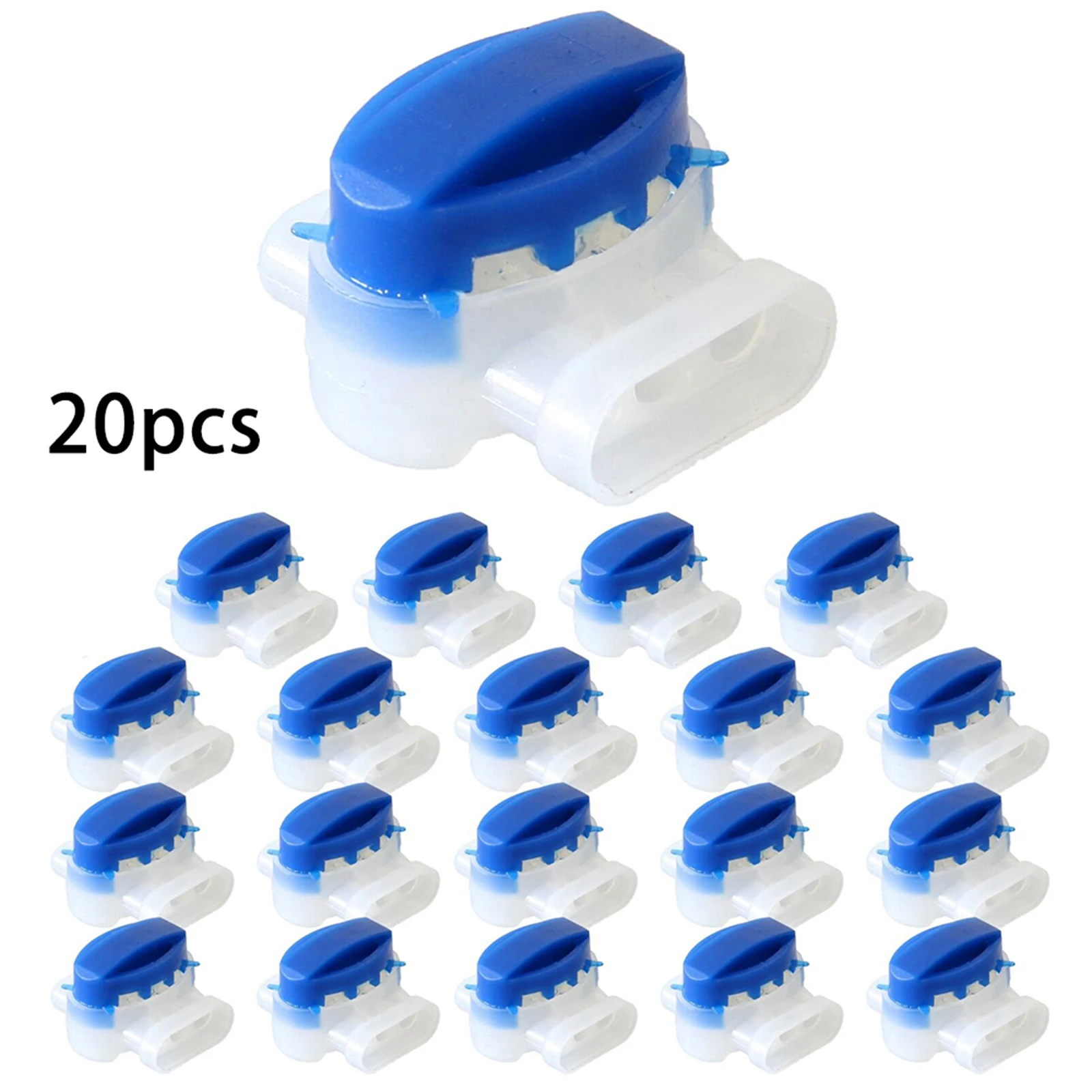 

20pcs Waterproof Cable Wire Connectors For Garden Auto Lawn Mower 3 Pore Terminal Blocks Robotic Lawnmower Connectors