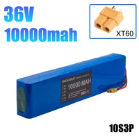electric scooter 36v battery 10s3p 10ah 18650 battery pack 500w 36v electric bicycle rechargeable lithium ion battery pack