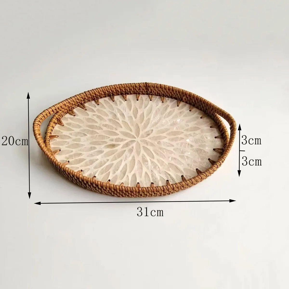 

Ротанг поднос XINCHEN овальный