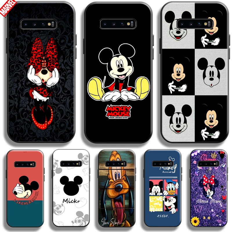 

Piuto Mickey Minnie Mouse For Samsung Galaxy S10 S10 Plus S10 Lite S10E S10 5G Phone Case Funda Carcasa Soft Silicone Cover