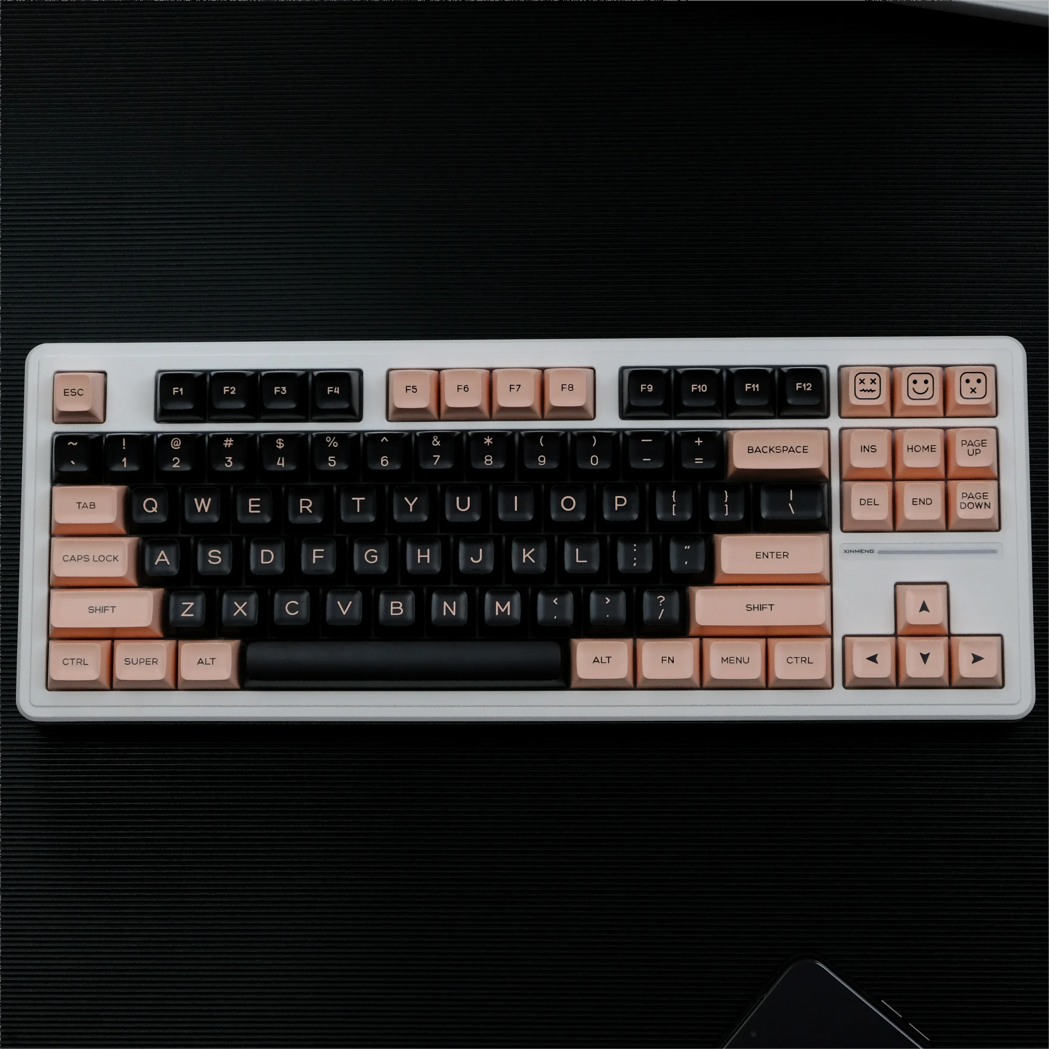 Двухцветные колпачки для клавиш из ПБТ полный набор двухцветных колпачков литья