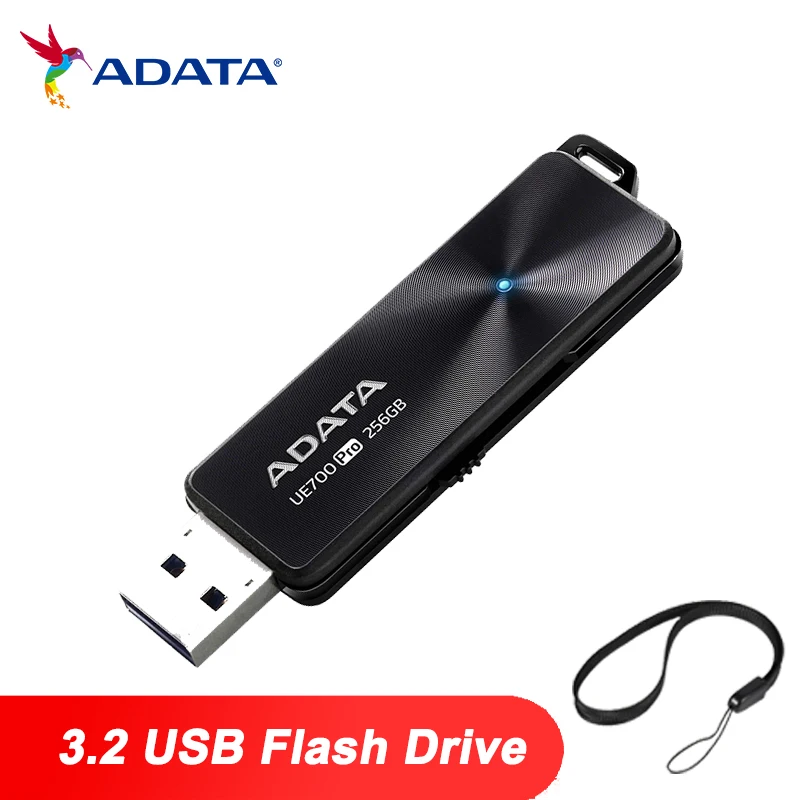 

USB-флеш-накопитель ADATA 3,2 UE700 PRO, 256/128/64 ГБ, USB 3,2