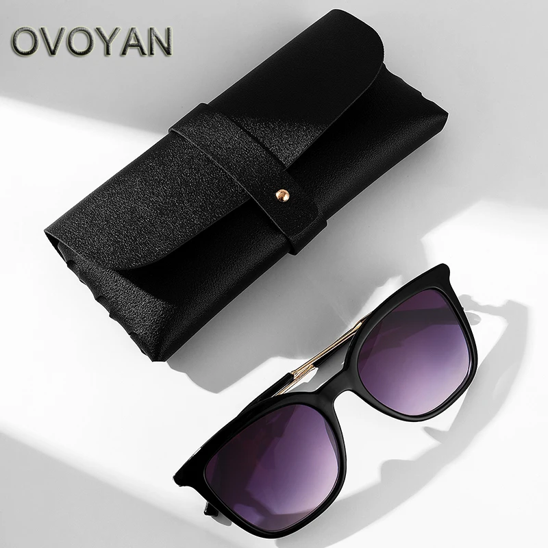 

OVOYAN Square Vintage Sunglasses Women Desinger Luxury Glasses for Women/Men Simple Round Metal 2023 Eyewear Gafas De Sol Mujer