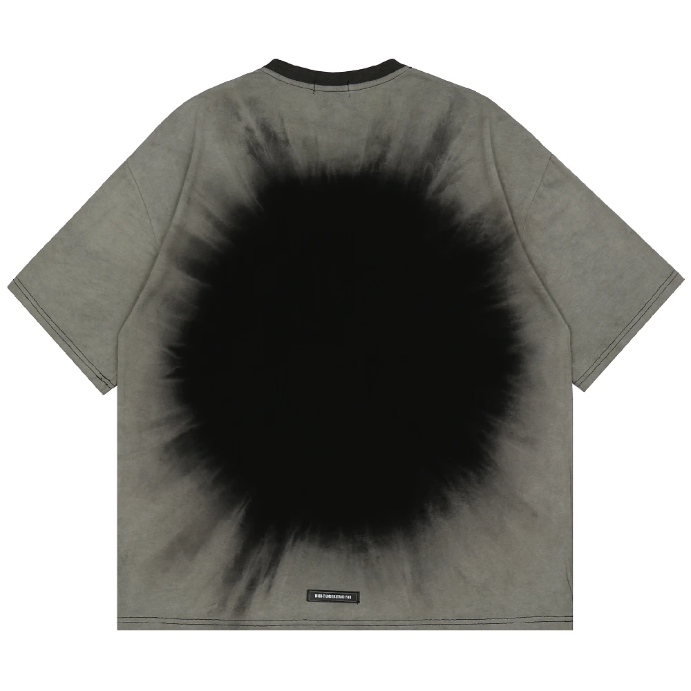 Футболка мужская оверсайз в стиле хип-хоп с принтом