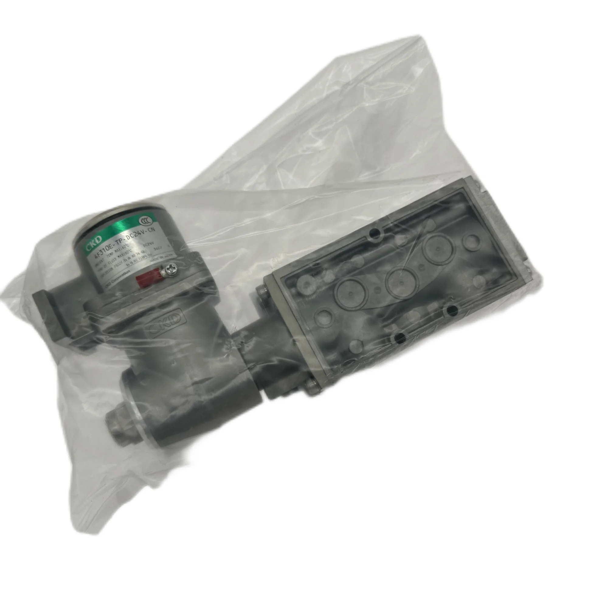 Одноклапанный/корпусный трубопровод 5-портовый пневматический клапан с пилотным