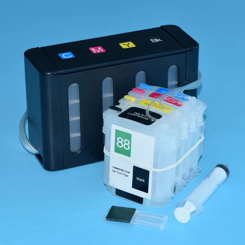 

1 Set HP 88 HP88 Continuous Ink Supply System For HP L7590 L7650 L7680 L7681 K7580 K7680 K7780 K550/ K5400 Printer With ARC Chip