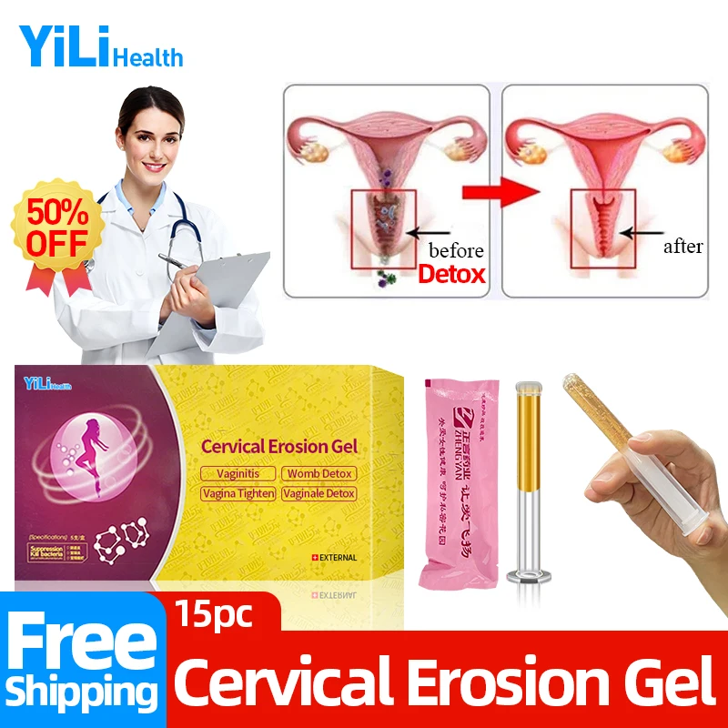 

Cervical Erosion Vaginal Tighten Gel After Postpartum Vaginale Womb Detox Women Gynecological Vaginitis Treatment Care