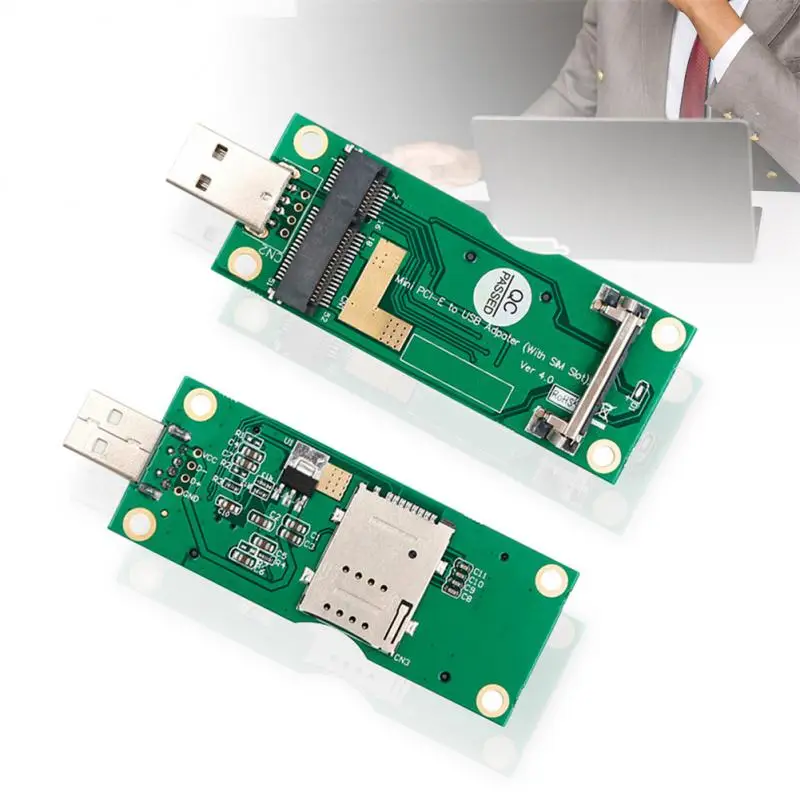 

Mini PCI-E к USB-адаптеру с слотом для SIM-карты 8pin для модуля WWAN/LTE
