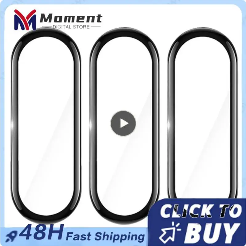 

2/4/6PCS Protective Film Watch Screen Protection Film Quick Response 3d Hot Bending Film 3d Full Screen Protector