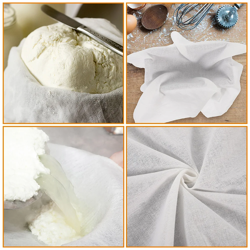 4 шт. кухонные хлопчатобумажные марлевые салфетки для окрашивания тофу сыра