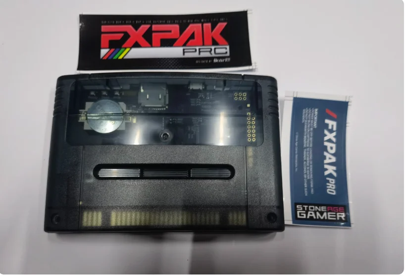 Фото Новейший FXPAK Pro SD2SNES, совместимый с 16-битными видеоиграми для консолей SNES/SFC NTSC/J/PAL. №1