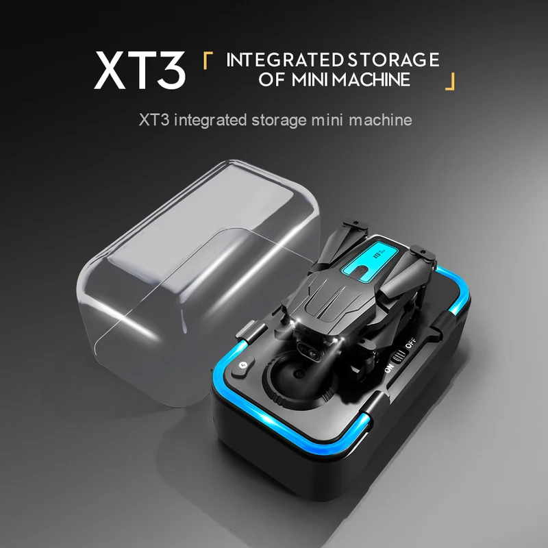 

Мини-Квадрокоптер Xt3 с дистанционным управлением и оптическим потоком