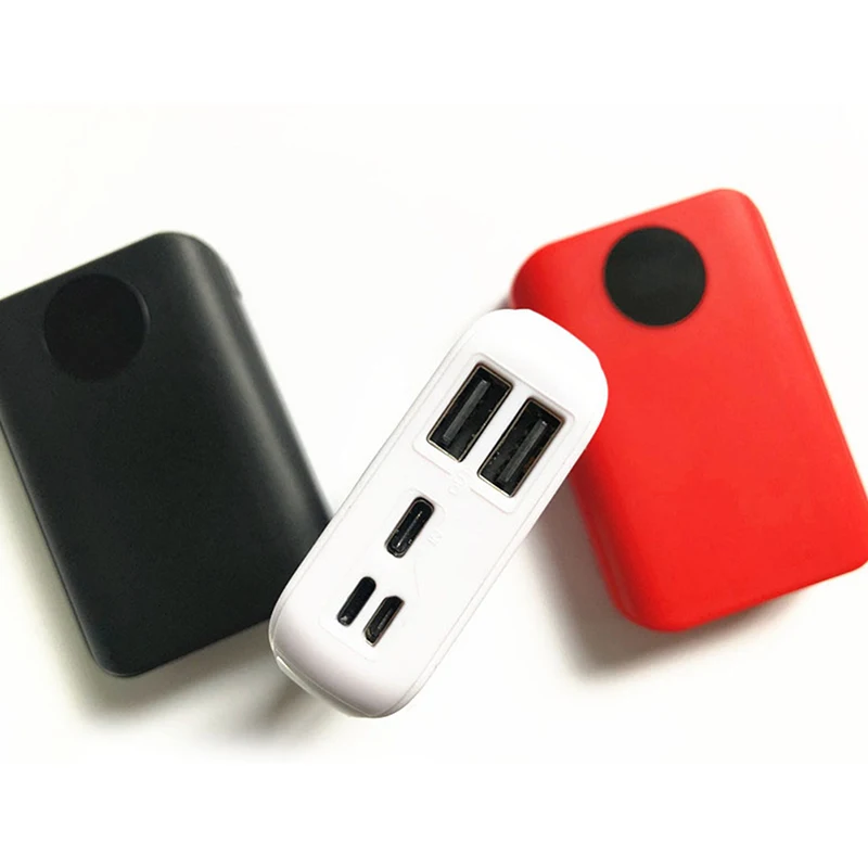 

1 шт., портативный внешний аккумулятор с 2 USB-портами