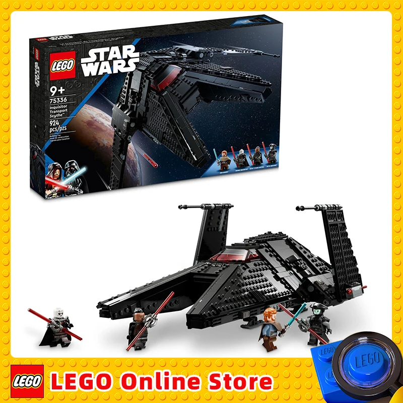 

Конструктор LEGO & Звездные войны, Оби-Ван Кеноби, инквизитор, транспортная конструкция Scythe 75336, набор игрушек для детей, мальчиков и девочек в ...