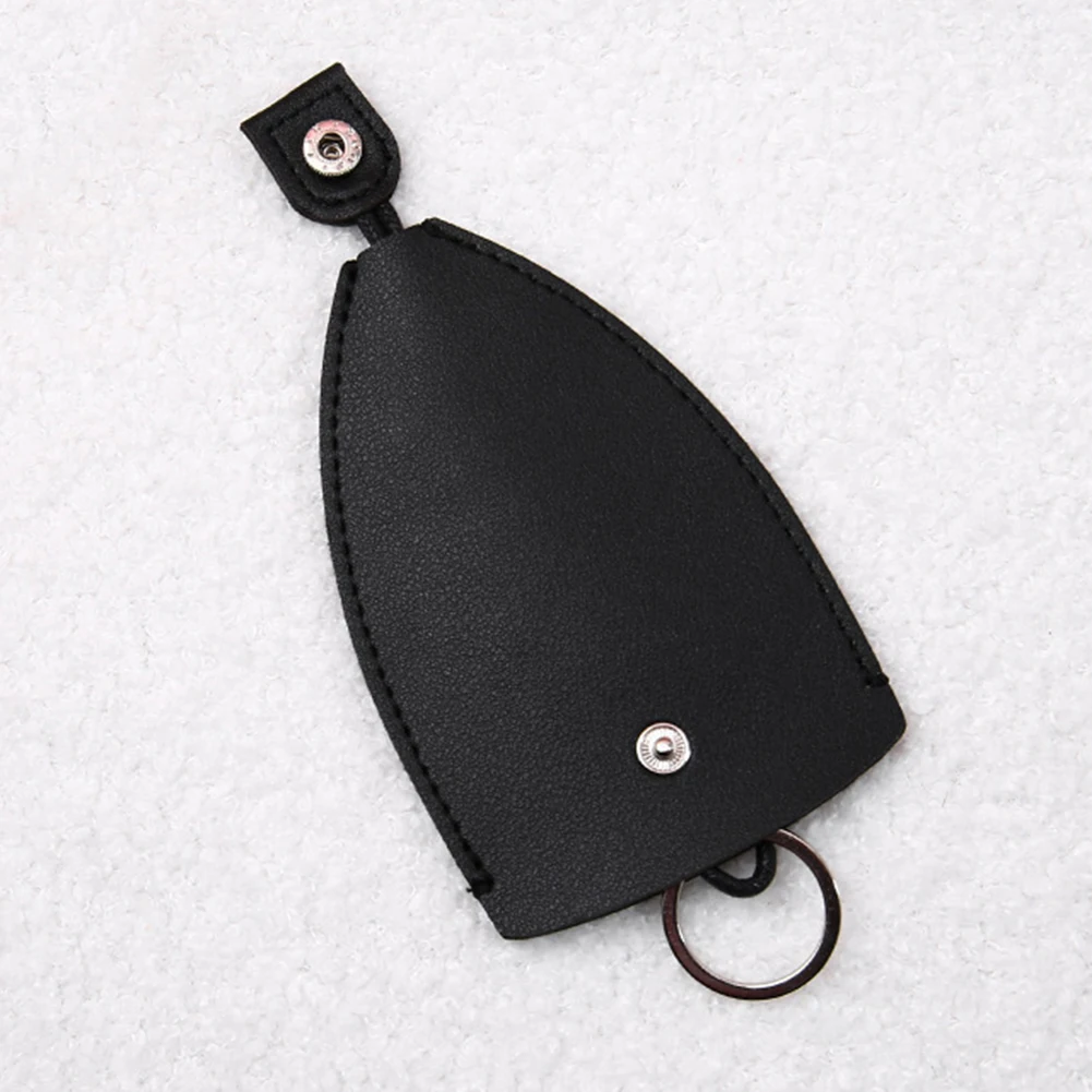 

Stylish Leather Key Sleeve Keychain Bag Creative Pull Out Design Fits Most Car Keys Protects and Organizes Keys