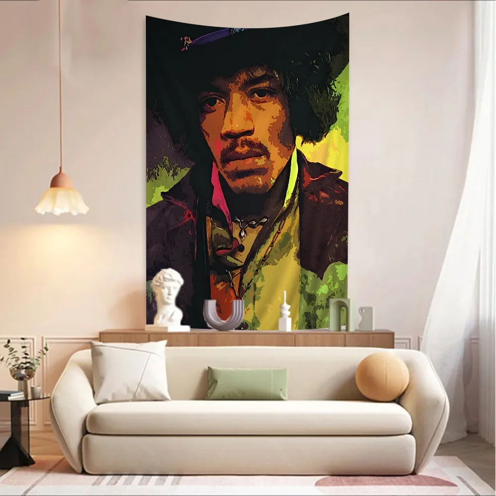 Jimi Hendrix Hanging Bohemian Tapestry Wall Tapestries Mandala Cheap Hippie