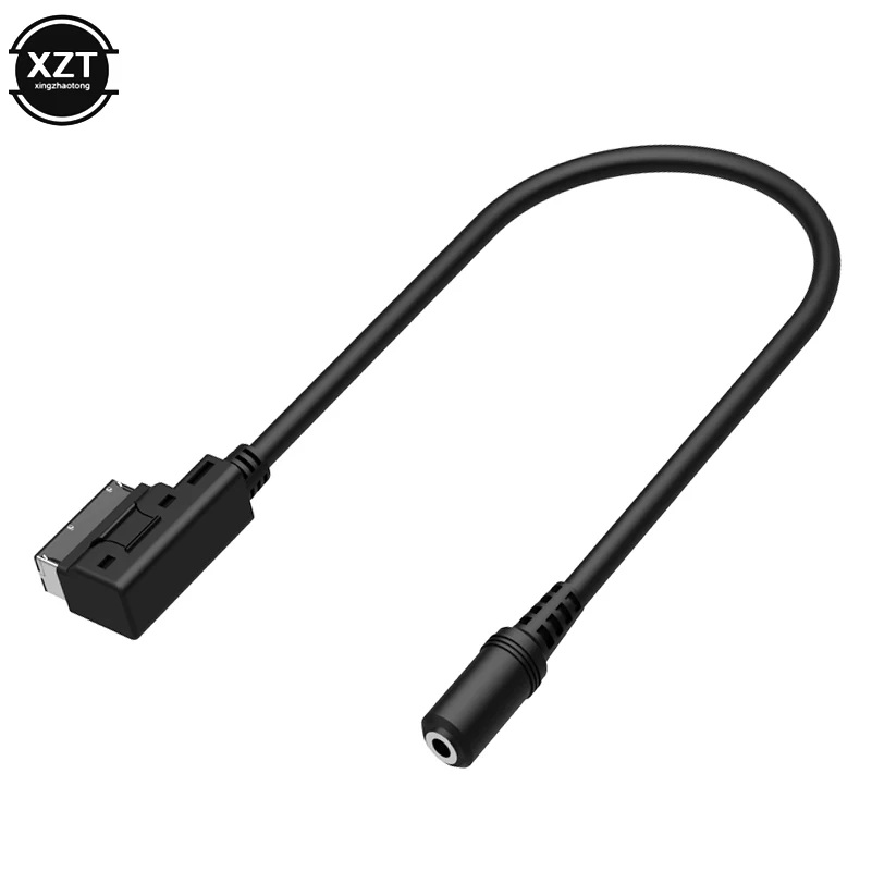 30CM AUX Audio Cable Female 3.5MM Jack To AMI Media IN Interface Adaptor For Mercedes Benz |