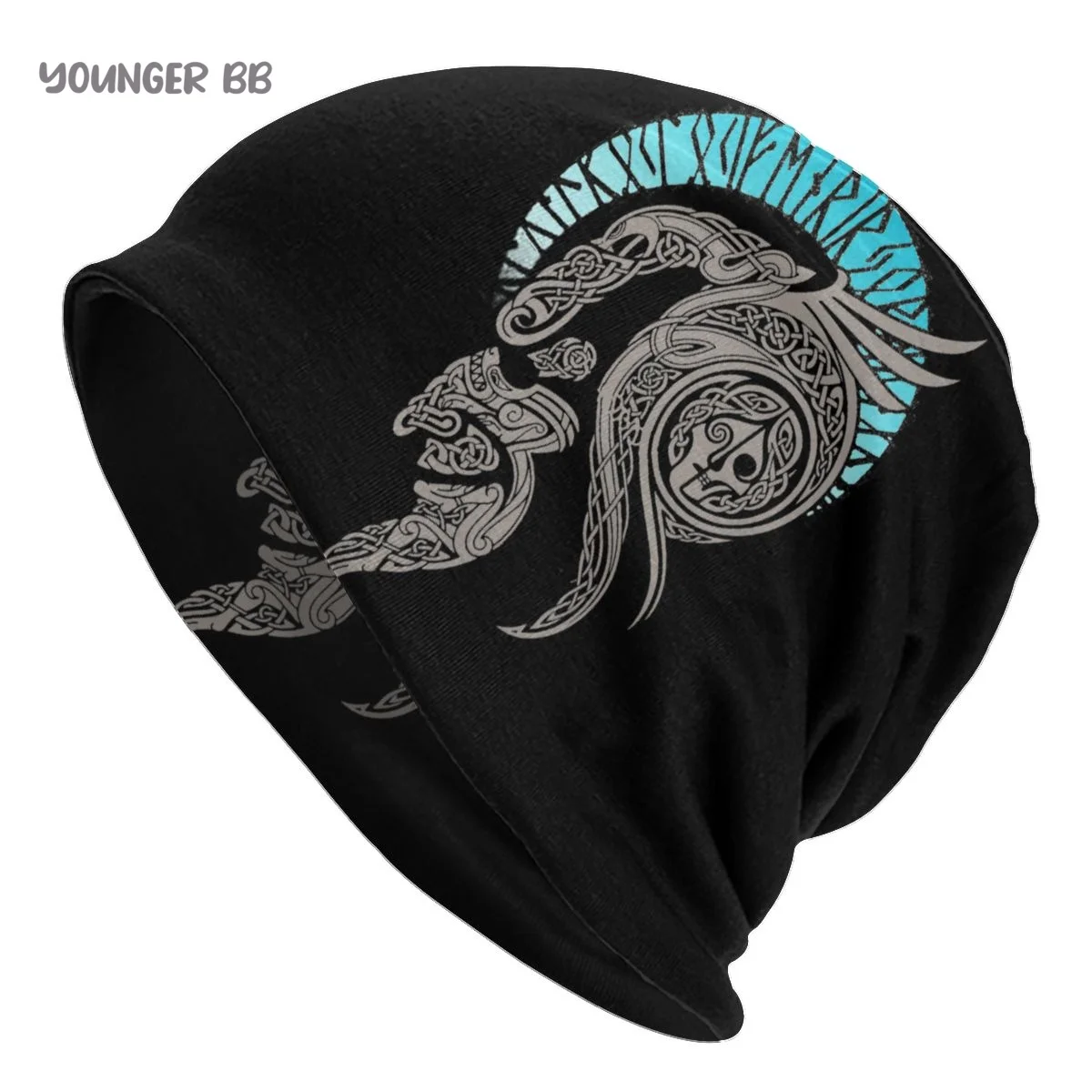 

Bonnet Hats Vikings Norsemen Ragnar Men Women's Knitting Hat LOKI&KIDS Winter Warm Cap Beanies Thermal Elastic Caps