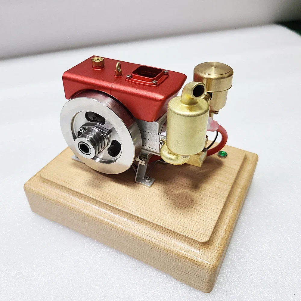 2 2CC латунный мини-модель парового двигателя MUSA с основанием зажигания CDI