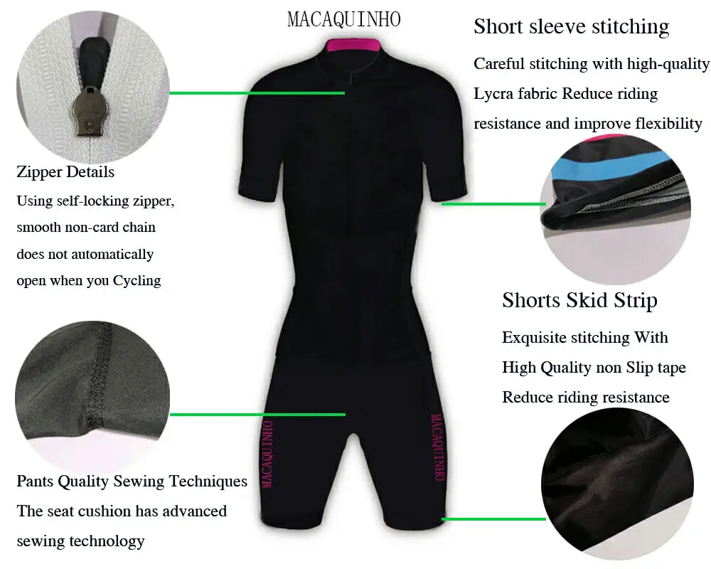Women's Long Cycling Jumpsuit Blue Kafitt Free Shipping To Brazil Macaquinho De Ciclismo Bike Store Promotion Triathlon Set |