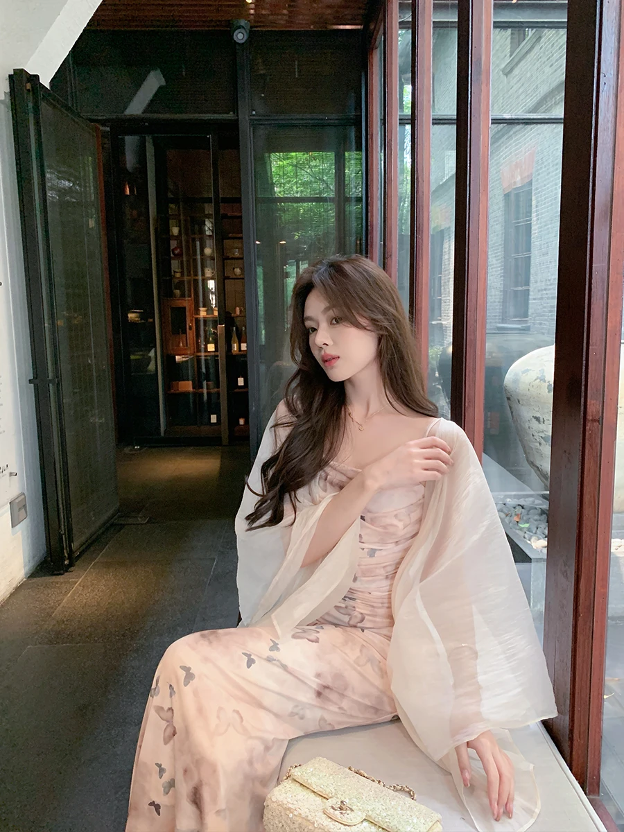 Byyou Ранняя осень Новый абрикосовый солнцезащитный кардиган Верхняя одежда