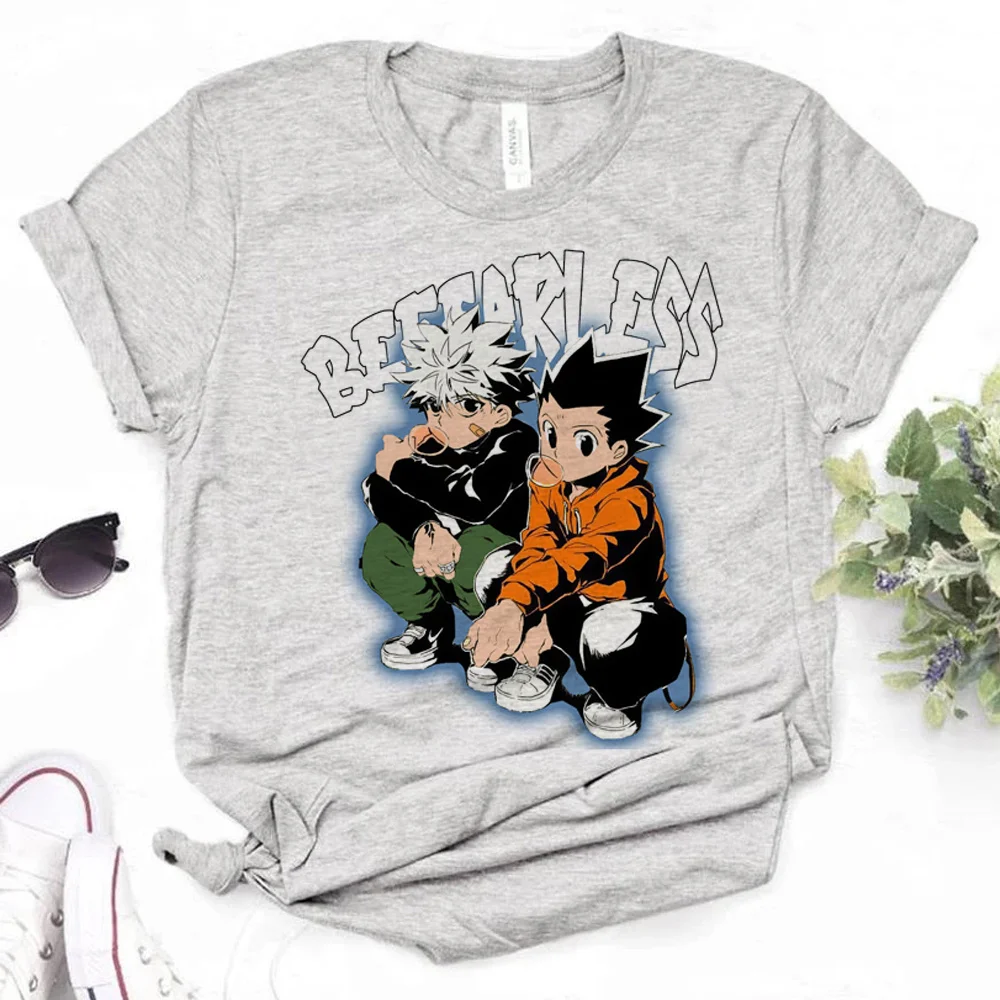 

hunter x hunter tshirt women graphic Japanese funny Tee female Japanese clothing